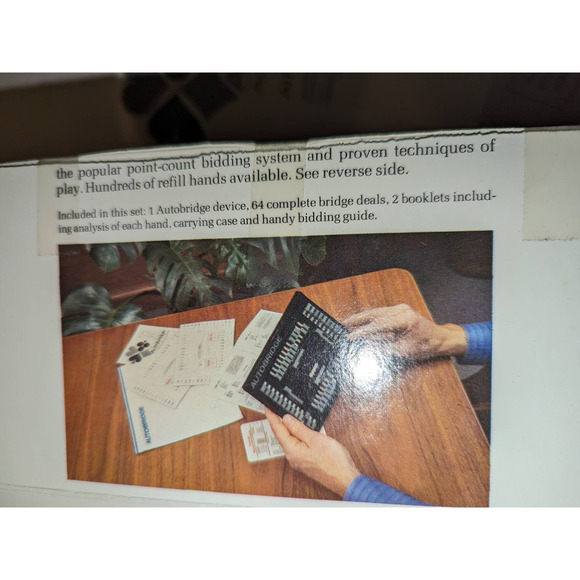 Vintage 1969 Advanced Autobridge Playing Board Set Alfred P. Sheinwold PB - Picture 15 of 15